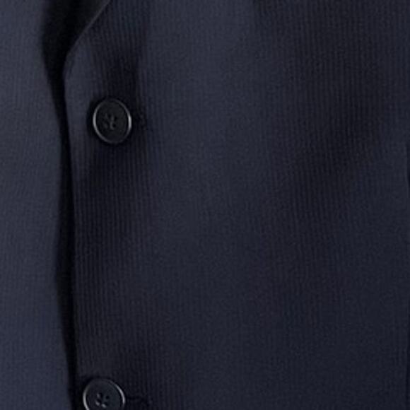 DKNY Essentials Men's 100% Wool Blazer Sport Coat Navy Blue Sz 42R 3-Button - Picture 9 of 14